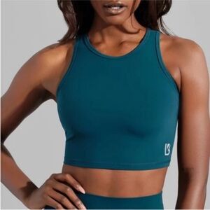 BuffBunny Teal Crop Top